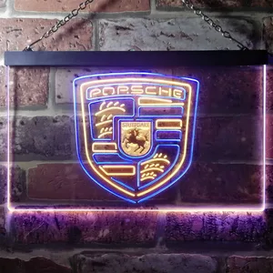 Porsche Neon-Like LED Sign