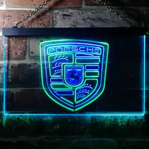 Porsche Neon-Like LED Sign