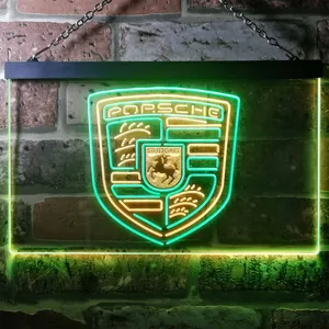 Porsche Neon-Like LED Sign