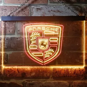 Porsche Neon-Like LED Sign