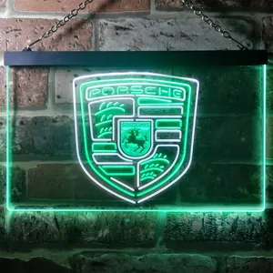 Porsche Neon-Like LED Sign