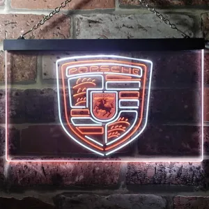 Porsche Neon-Like LED Sign