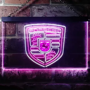 Porsche Neon-Like LED Sign