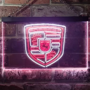 Porsche Neon-Like LED Sign