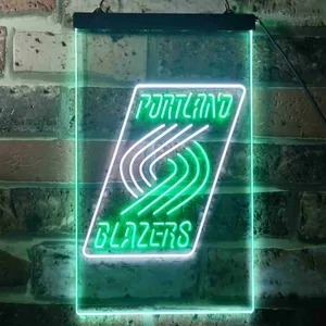 Portland Trail Blazers Logo Neon-Like LED Sign - Legacy Edition