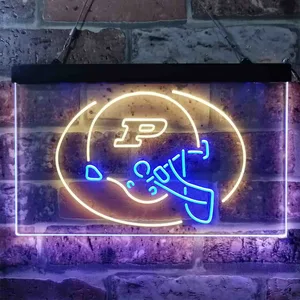 Purdue Boilermakers Helmet Neon-Like LED Sign