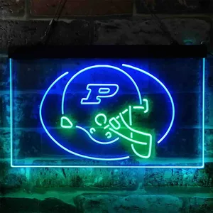Purdue Boilermakers Helmet Neon-Like LED Sign