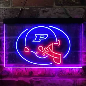 Purdue Boilermakers Helmet Neon-Like LED Sign