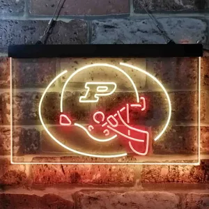 Purdue Boilermakers Helmet Neon-Like LED Sign