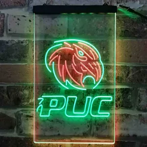 Purdue Calumet Logo Neon-Like LED Sign
