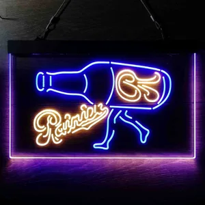 Rainier Walking Bottle 2 Neon-Like LED Sign