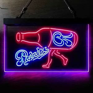 Rainier Walking Bottle 2 Neon-Like LED Sign