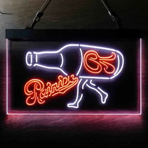 Rainier Walking Bottle 2 Neon-Like LED Sign