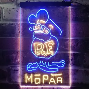 Rat Fink Neon-Like LED Sign