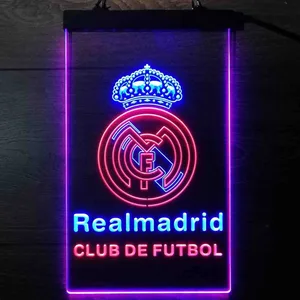 Real Madrid Club De Futbol Neon-Like LED Sign