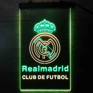 Real Madrid Club De Futbol Neon-Like LED Sign