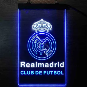 Real Madrid Club De Futbol Neon-Like LED Sign