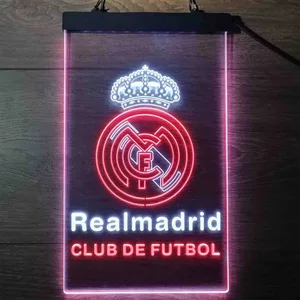 Real Madrid Club De Futbol Neon-Like LED Sign