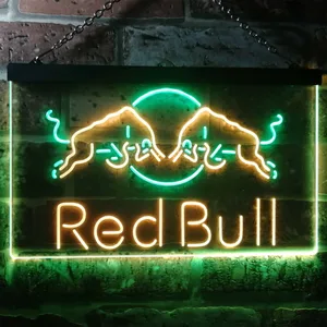 Red Bull Fighting Bulls Neon-Like LED Sign