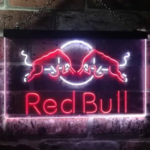Red Bull Fighting Bulls Neon-Like LED Sign