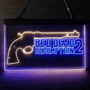 Red Dead Redemption 2 Neon-Like LED Sign
