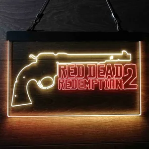 Red Dead Redemption 2 Neon-Like LED Sign