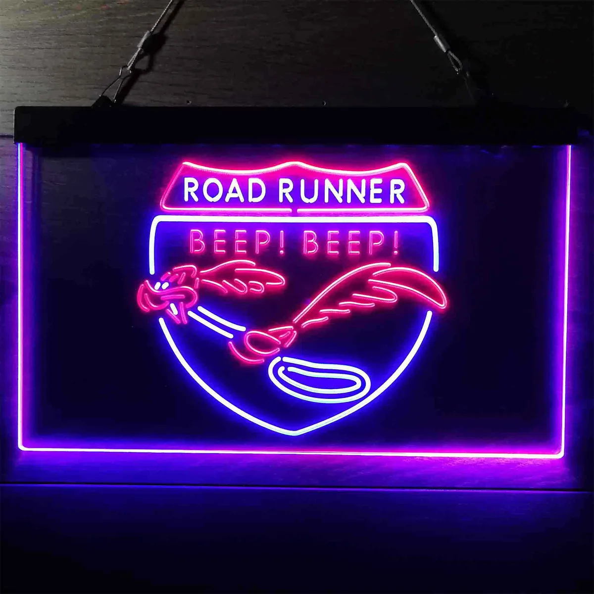 Road Runner Beep Beep Neon-Like LED Sign