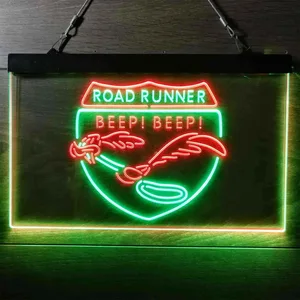 Road Runner Beep Beep Neon-Like LED Sign