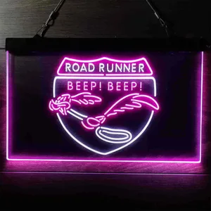 Road Runner Beep Beep Neon-Like LED Sign