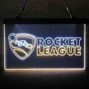 Rocket League Logo Neon-Like LED Sign