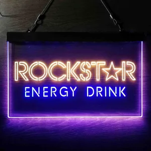 Rockstar Energy Drink Neon-Like LED Sign