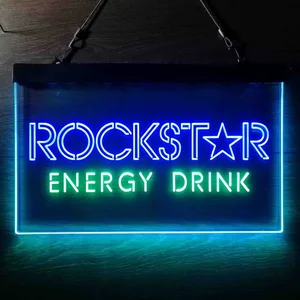 Rockstar Energy Drink Neon-Like LED Sign