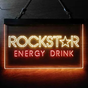 Rockstar Energy Drink Neon-Like LED Sign