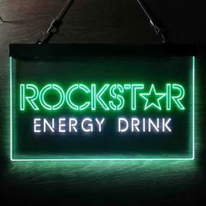 Rockstar Energy Drink Neon-Like LED Sign