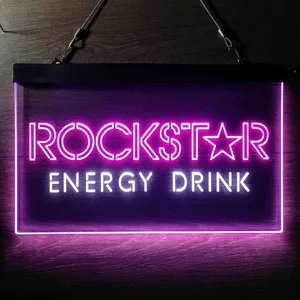 Rockstar Energy Drink Neon-Like LED Sign