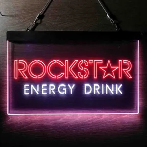 Rockstar Energy Drink Neon-Like LED Sign