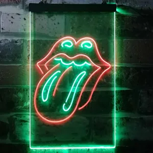 Rolling Stones Logo 2 Neon-Like LED Sign