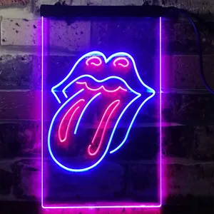 Rolling Stones Logo 2 Neon-Like LED Sign