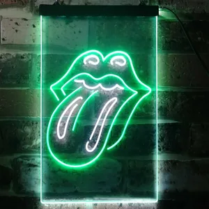 Rolling Stones Logo 2 Neon-Like LED Sign