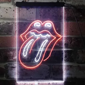 Rolling Stones Logo 2 Neon-Like LED Sign