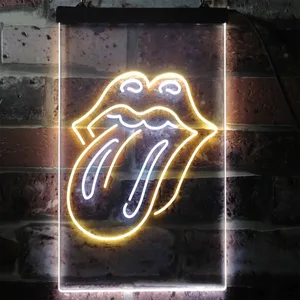 Rolling Stones Logo 2 Neon-Like LED Sign