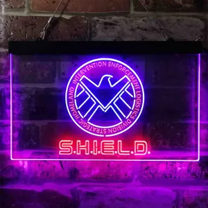 S.H.I.E.L.D. Logo Neon-Like LED Sign
