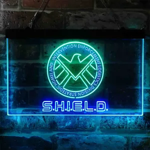 S.H.I.E.L.D. Logo Neon-Like LED Sign