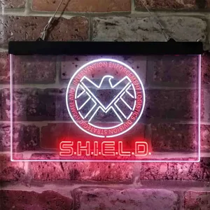 S.H.I.E.L.D. Logo Neon-Like LED Sign