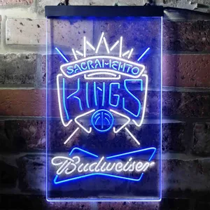 Sacramento Kings Budweiser Neon-Like LED Sign