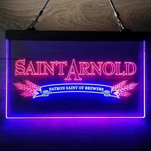 Saint Arnold Banner Neon-Like LED Sign