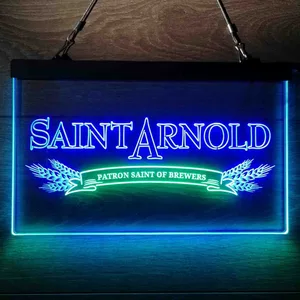 Saint Arnold Banner Neon-Like LED Sign