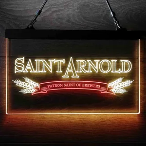 Saint Arnold Banner Neon-Like LED Sign