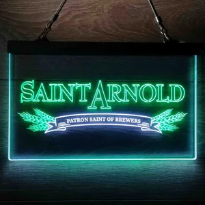 Saint Arnold Banner Neon-Like LED Sign