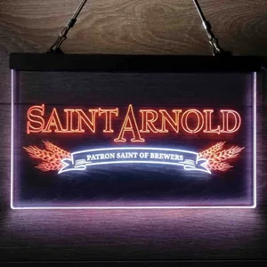 Saint Arnold Banner Neon-Like LED Sign